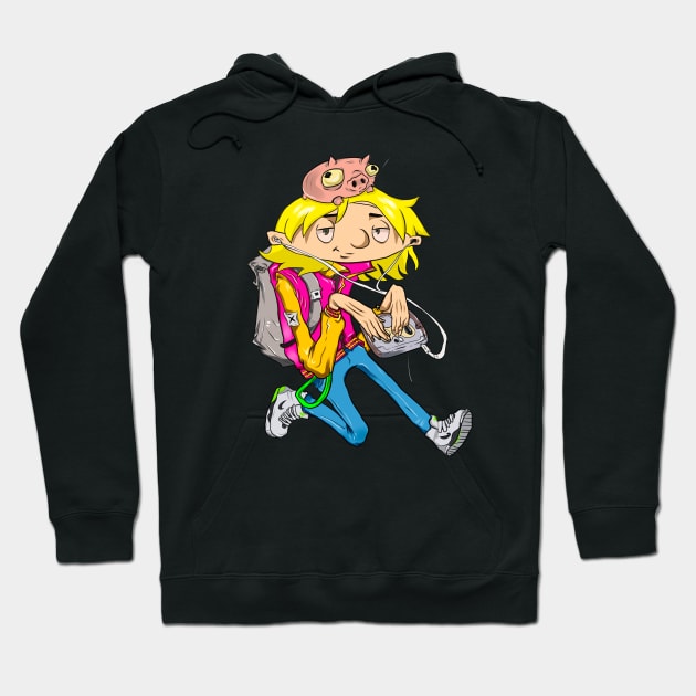 Hey Arnold! Hoodie by AcidBoiz